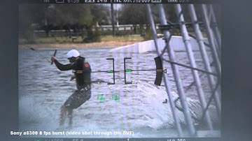 Sony a6300 8 fps Live View Burst Demo