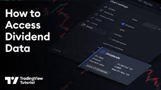 How to Access Dividend Data: Complete TradingView Guide