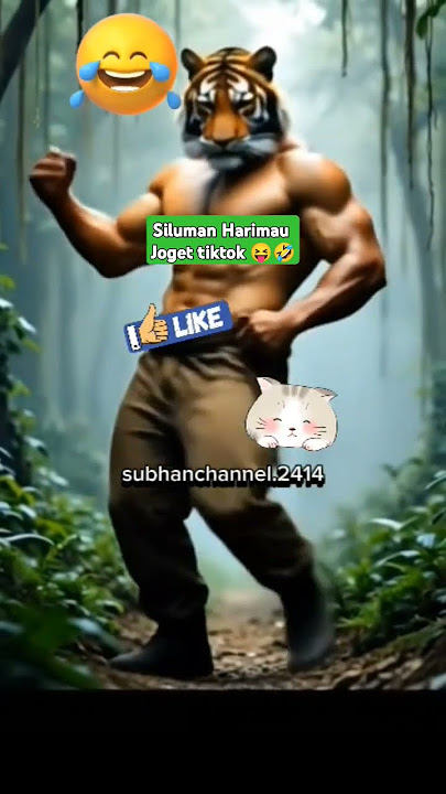 SILUMAN Harimau* joget tiktok butuh hiburan🤣'#trending #shortsviral #siluman #joget