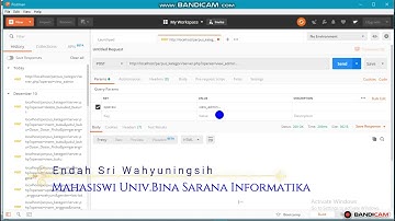 Tutorial membuat JSON pada PHP menggunakan konsep CRUD dengan database project Perpustakaan