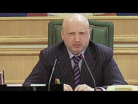 Турчинов признал, что не контролирует восток Украины