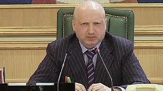 Турчинов признал, что не контролирует восток Украины