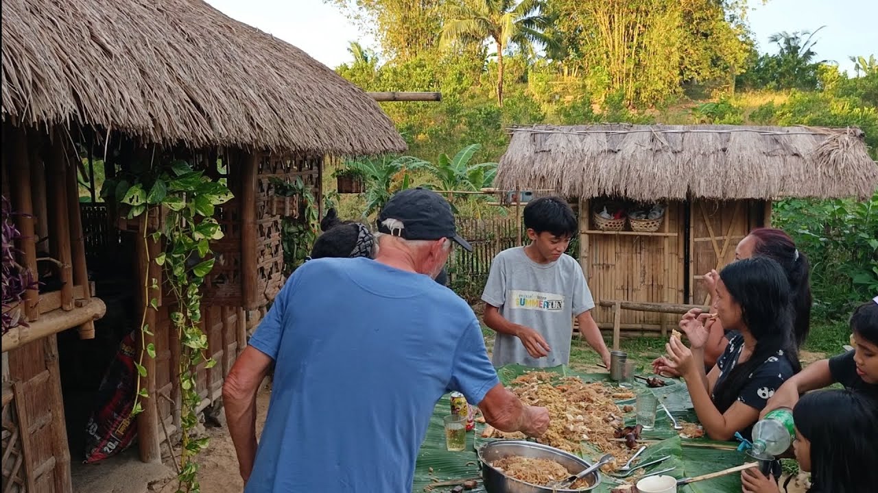 a simple birthday celebration here in the countryside