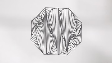 OCTAGON SPIRAL DRAWING #2