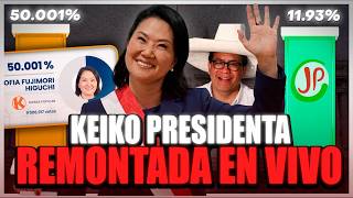 GANÓ KEIKO POR LA PTM ELECCIONES PERU 2026 | EN VIVO #peru