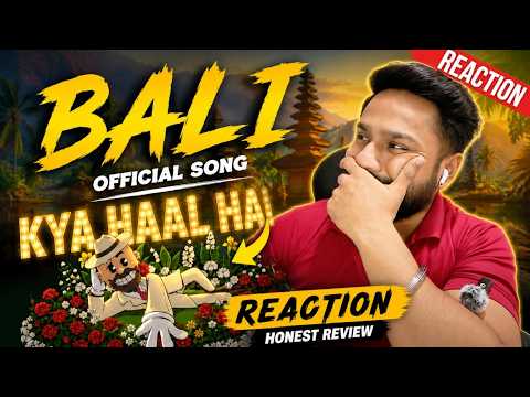 Kya haal hai (Animated Video) | BALI | Reaction by The Unrealistic