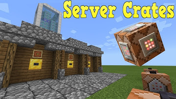 Minecraft Bedrock Edition Server Crates Command