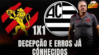 DECEPCÃO! SPORT JOGA MAL, REPETE ERROS, E PERDE A LIDERANÇA DA SÉRIE B! PÓS JOGO.