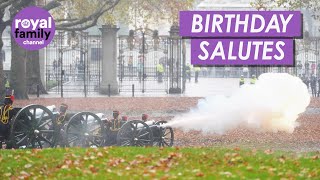 King Charles' Birthday Celebrated With Gun Salutes at Green Park and Tower of London