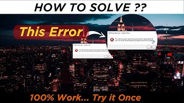 How to FIX steam_api64.dll not found Error in GTA-V solution🔥🔥 | 100% Working Gaurantee 🔥🔥#gtaverror