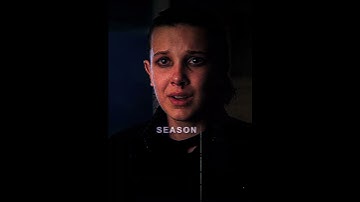 Eleven Screen Time in Stranger Things #strangerthings #milliebobbybrown