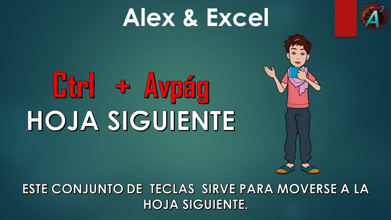 Ctrl + Avpág _ HOJA SIGUIENTE ( Ctrl + Avpág _ NEXT SHEET ) - YouTube