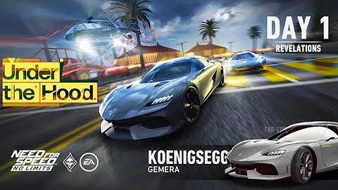 NFS : No Limits |"Koenigsegg Gemera" (Under The Hood - Day 1 | Revelations)#needforspeed #koenigsegg