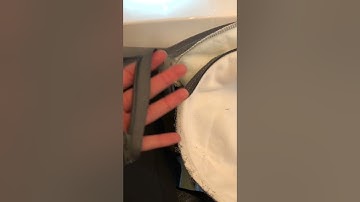 Shortening a separating zipper