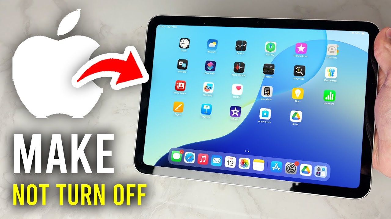How To Make iPad Screen Not Turn Off - Full Guide - YouTube