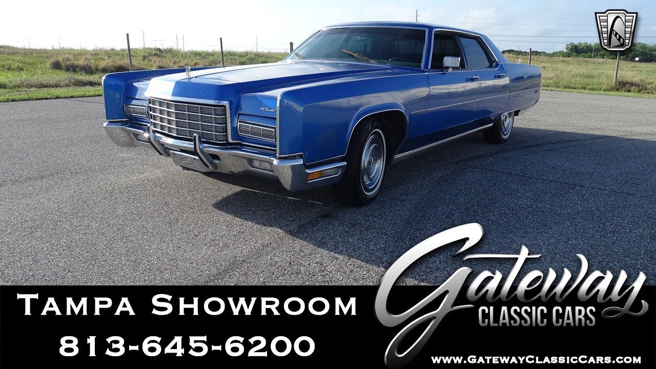 1972 Lincoln Continental - Gateway Classic Cars of Tampa Stock: #1495