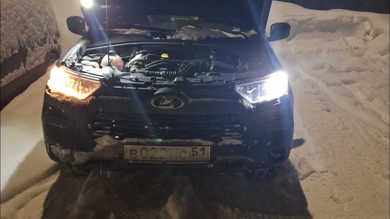 Хотел поменять лампочки габарит, а сменил ДХО))) Нива Тревел, мини ...