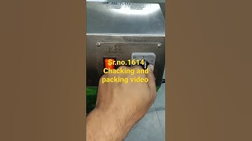 Sugarcane 304 Plus model machine chacking and packing video serial number 1614