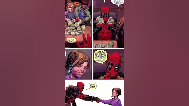 Deadpool SAVES Christmas… Kinda 🎄#shorts #marvel