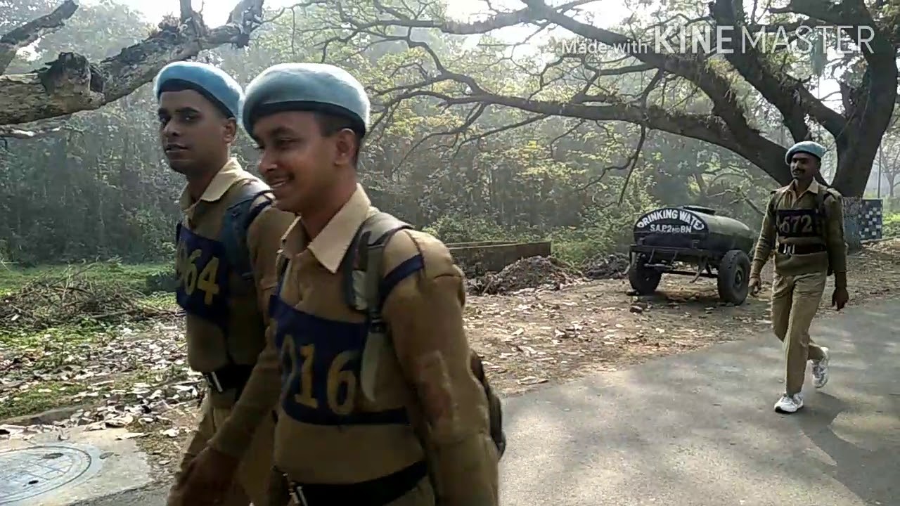 West Bengal Police training SVSPA barrackpore