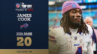 20: James Cook (RB, Bills) | Top 100 Players of 2026