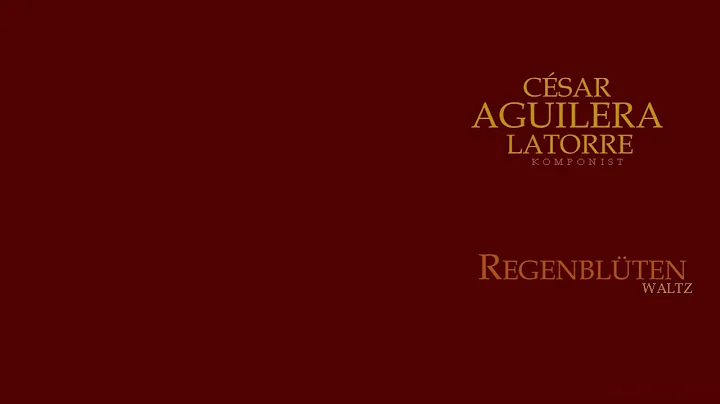 "Regenblten" Walzer opus15 (Fragment)