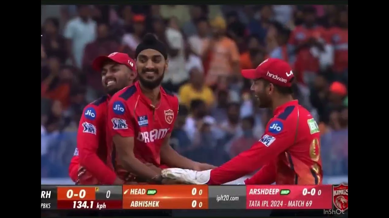 Arshdeep Singh 1 ball bowled travis head 