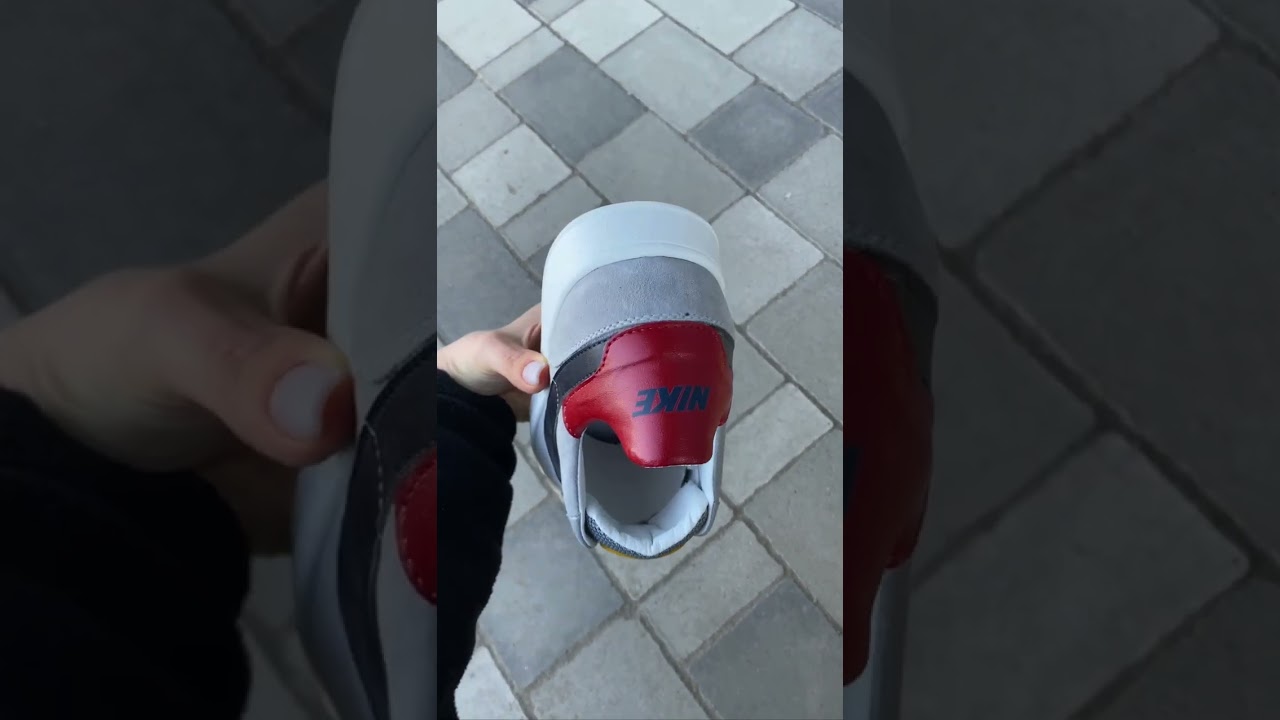 Мужские кожаные кеды Nike Grey N09-7сір, мужские повседневные кожа кроссовки серые N09 7сір4