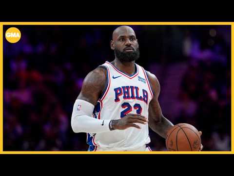 Philadelphia 76ers face the New York Knicks in LeBron James’ debut