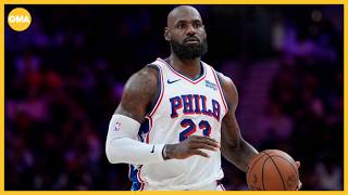 Philadelphia 76ers face the New York Knicks in LeBron James’ debut