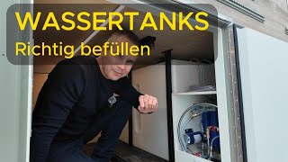 Wassertanks Richtig Befüllen