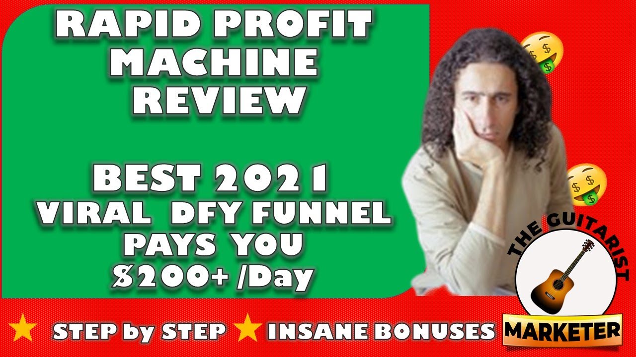 Rapid Profit Machine (FREE Affiliate Program) Is A No Brainer! 2021 Review  » Many Roads Travelled