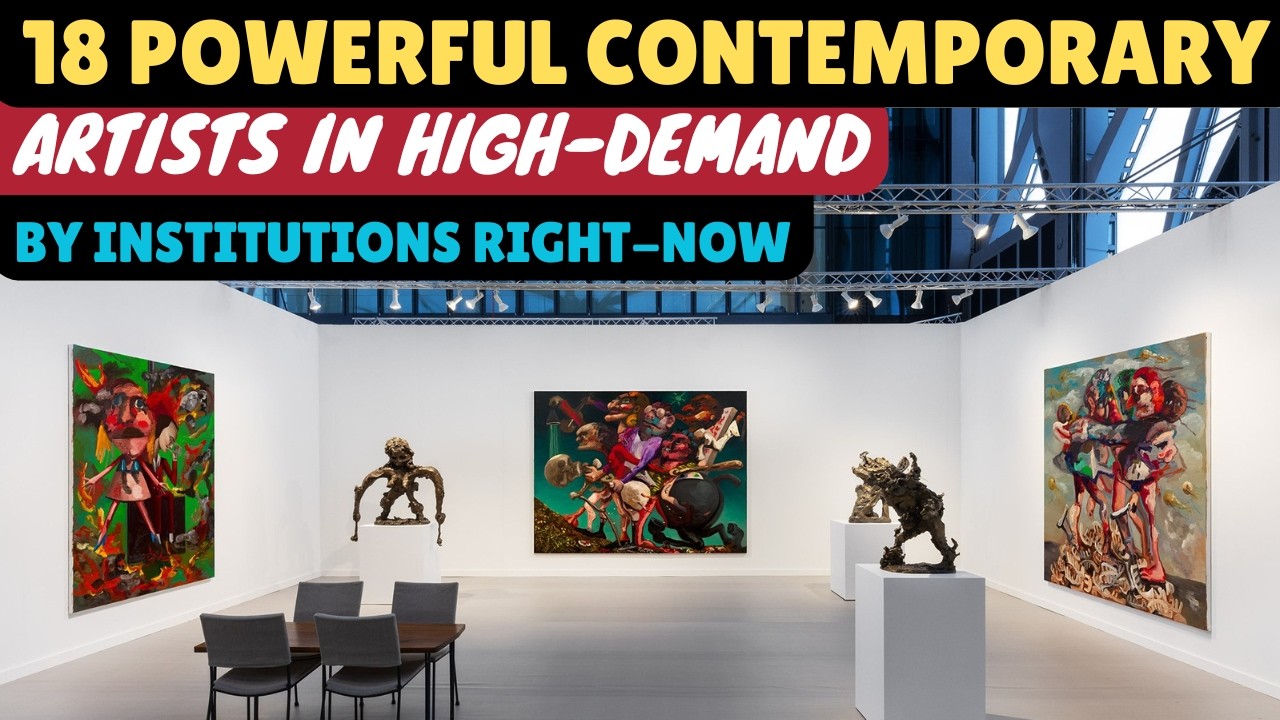 Top 18 Contemporary Artists Every Leading Institution is Fighting to Collect Now