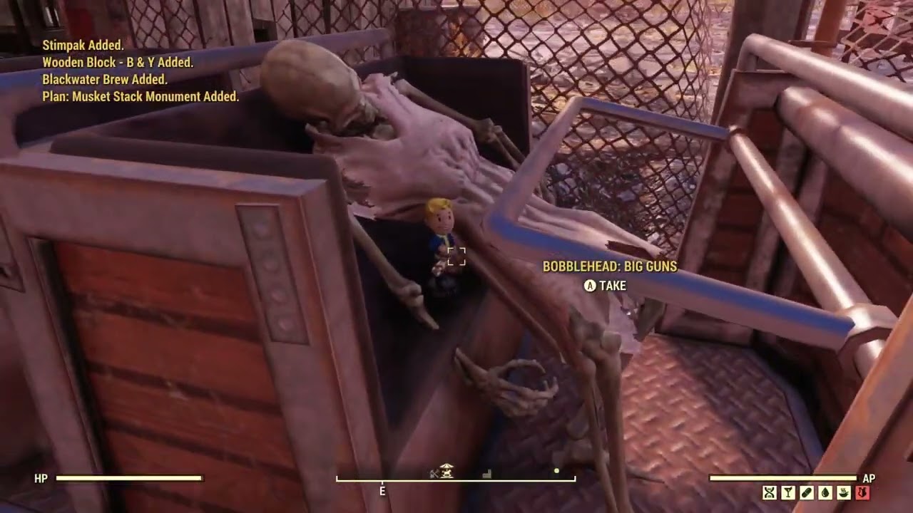 Camden Park Bobblehead Location 3 | Fallout 76 Bobblehead