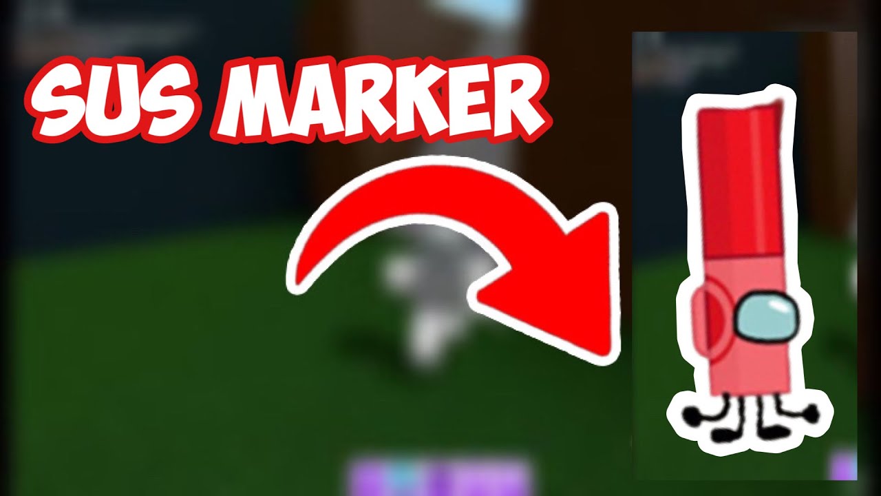 How to Get The “Sus Marker” ROBLOX FIND THE MARKERS YouTube