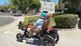 Rhonda Takes the ANYTerrain Recumbent Quad Off-Road 🏔️ | Full Ride