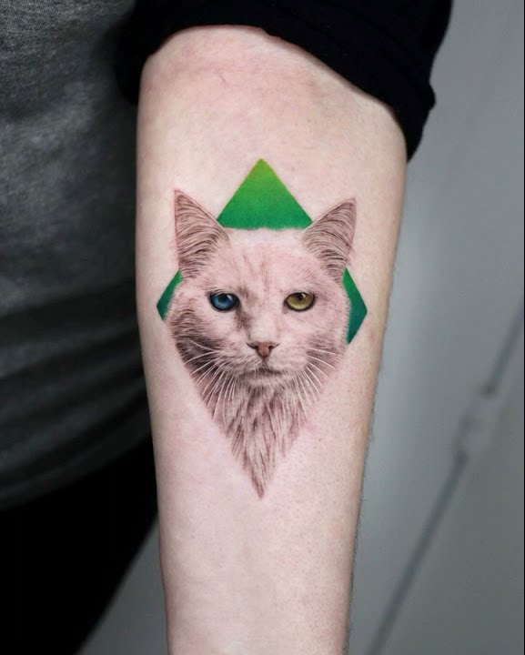  #shorts cat tattoo / animal tattoo - YouTube