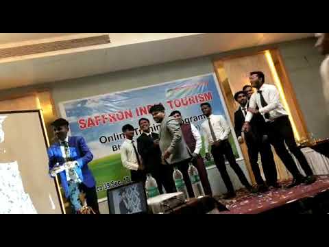 Saffron india tourism bhopal grup leaders dance_