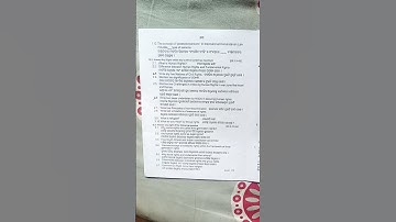 Kalahandi University 5th semester DSE-1 question paper