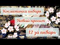 Косметичка января ☃️ новый мини-проект 🌟 12 за январь 👑