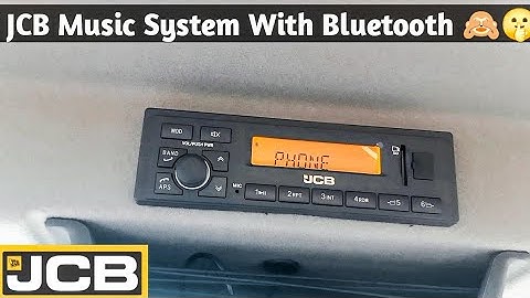 Music System With Bluetooth 🙈❌|| jcb music|| jcb new machine|| Jcb bs4 machinr