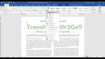 SAM Word 2016 Module 4 - Add Headers and Footers