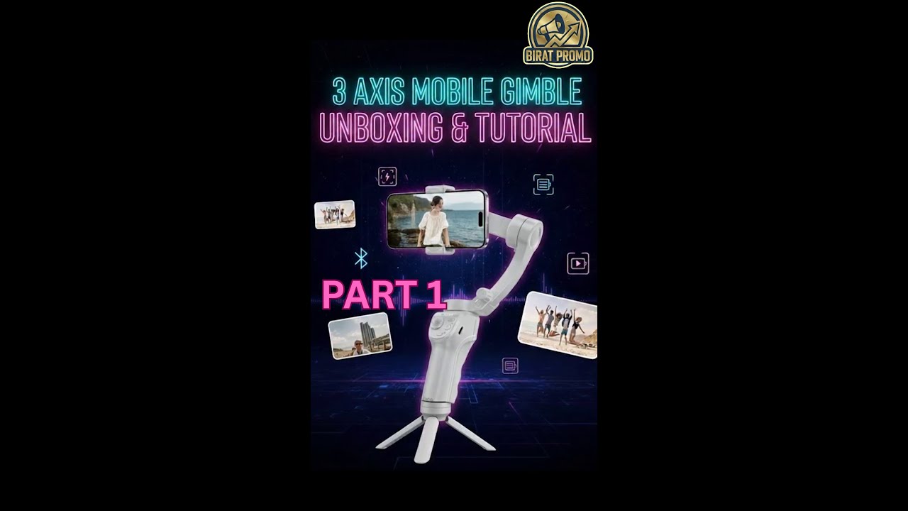 3 AXIS MOBILE GIMBLE TUTORIAL PART 1 - YouTube