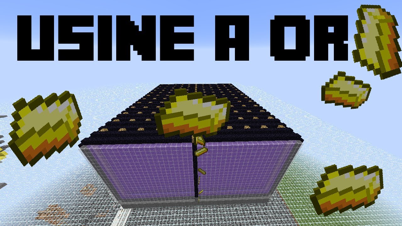 Comment Faire Une Machine D'or Dans Minecraft