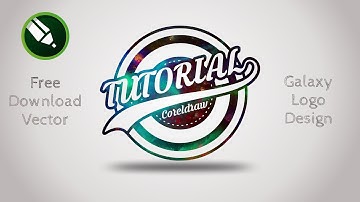 How To Make Galaxy Color Logo Design In Corel Draw, Corel Draw Tutorial in Urdu/Hindi - Bahadur Bhai