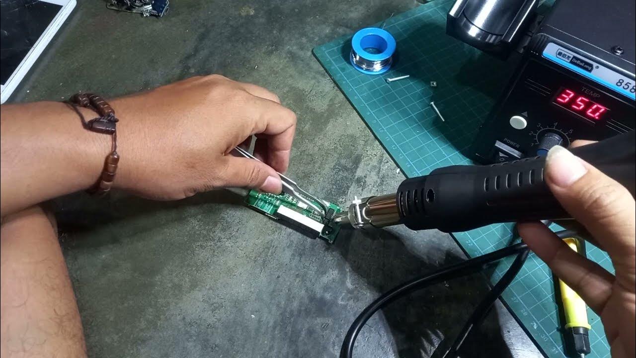 Test blower Solder uap murah YouTube