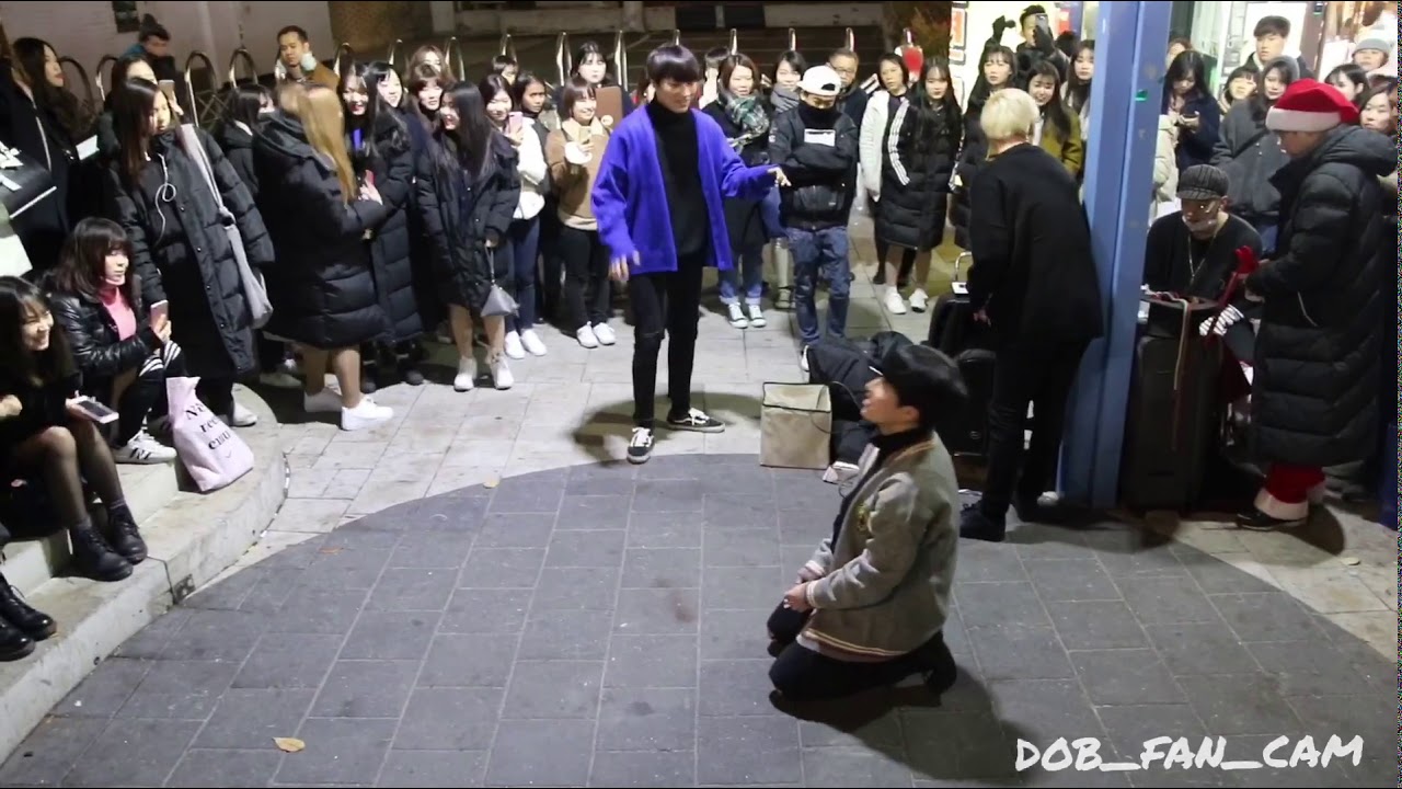 171124 디오비 DOB 홍대공연(태영solo) / 선미 - 가시나