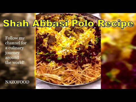 Savor the Royal Flavors: Shah Abbasi Polo Recipe-4K | رسپی پلوی شاه عباسی یا قیمه لاپلو