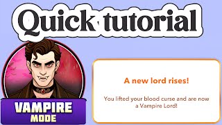 VAMPIRE LORD FAST: The Secret Cheat You NEED!