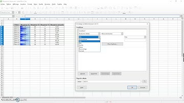 3   LibreOffice 6 1 1 2 Calc   Formatage conditionnel  Barre de données